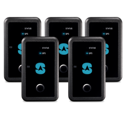 18 Month Battery - Long Term GPS Tracker - 5 Pack + 1 Year Subscription